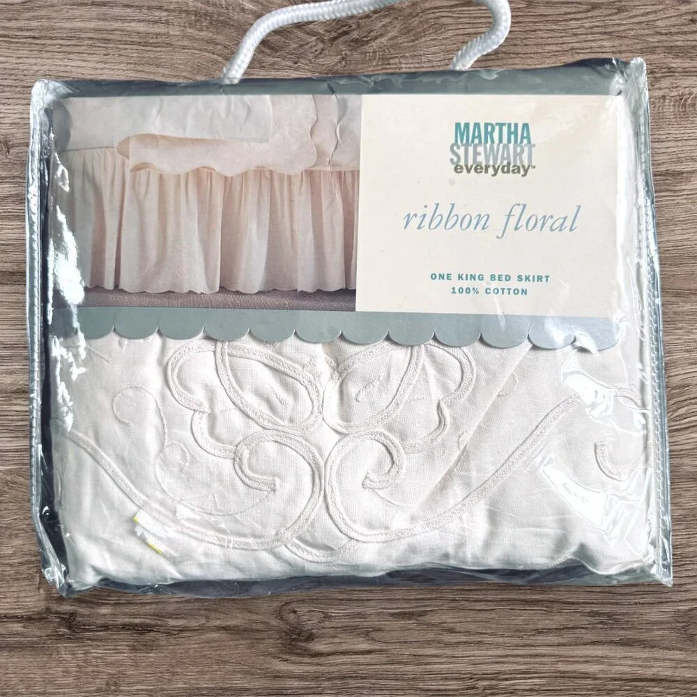 Vintage 90s Martha Stewart Everyday Ribbon Floral 14
